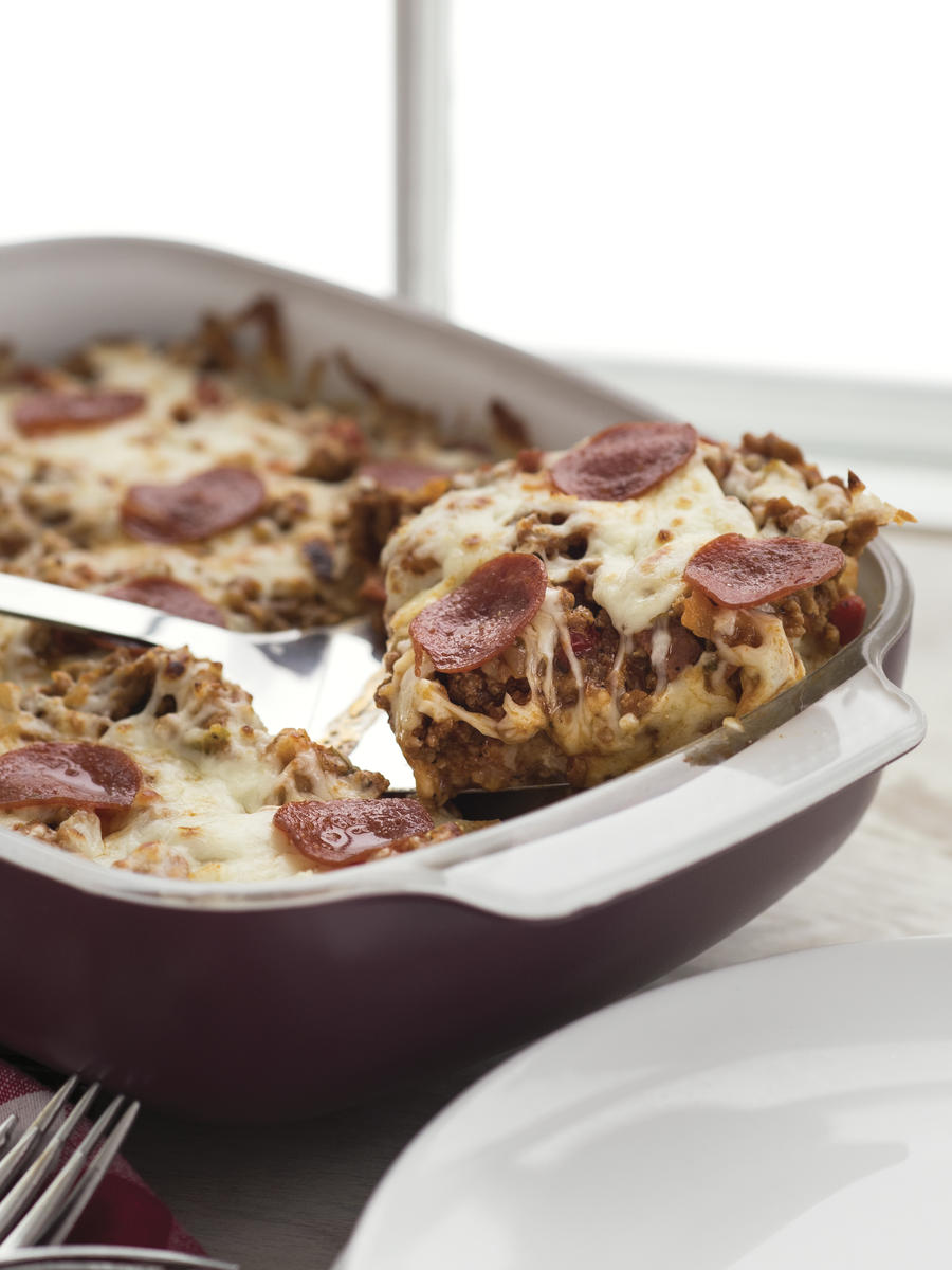 Pizza Casserole Trim Healthy Mamas