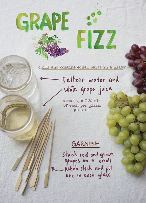 Forest Feast Grape Fizz Recipe